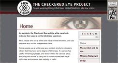Desktop Screenshot of checkeredeye.com
